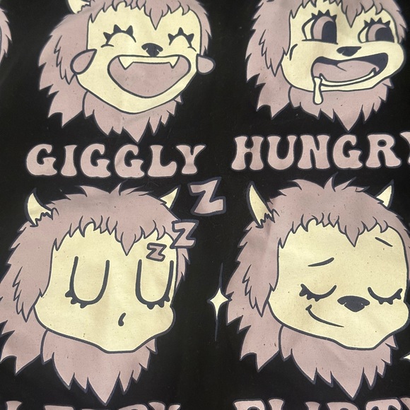 DELiA’S— DOLLS KILL Black Graphic Tee Shirt HALLOWEEN READY 9 DELIA’S MOODS 1X - Picture 5 of 9